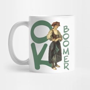 Delacroix Ok Boomer Girl Mug